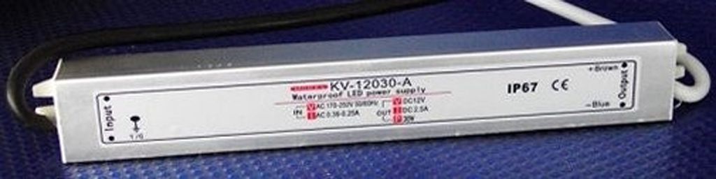 2969 LED Netzteil 12 Volt 30 Watt waterproof