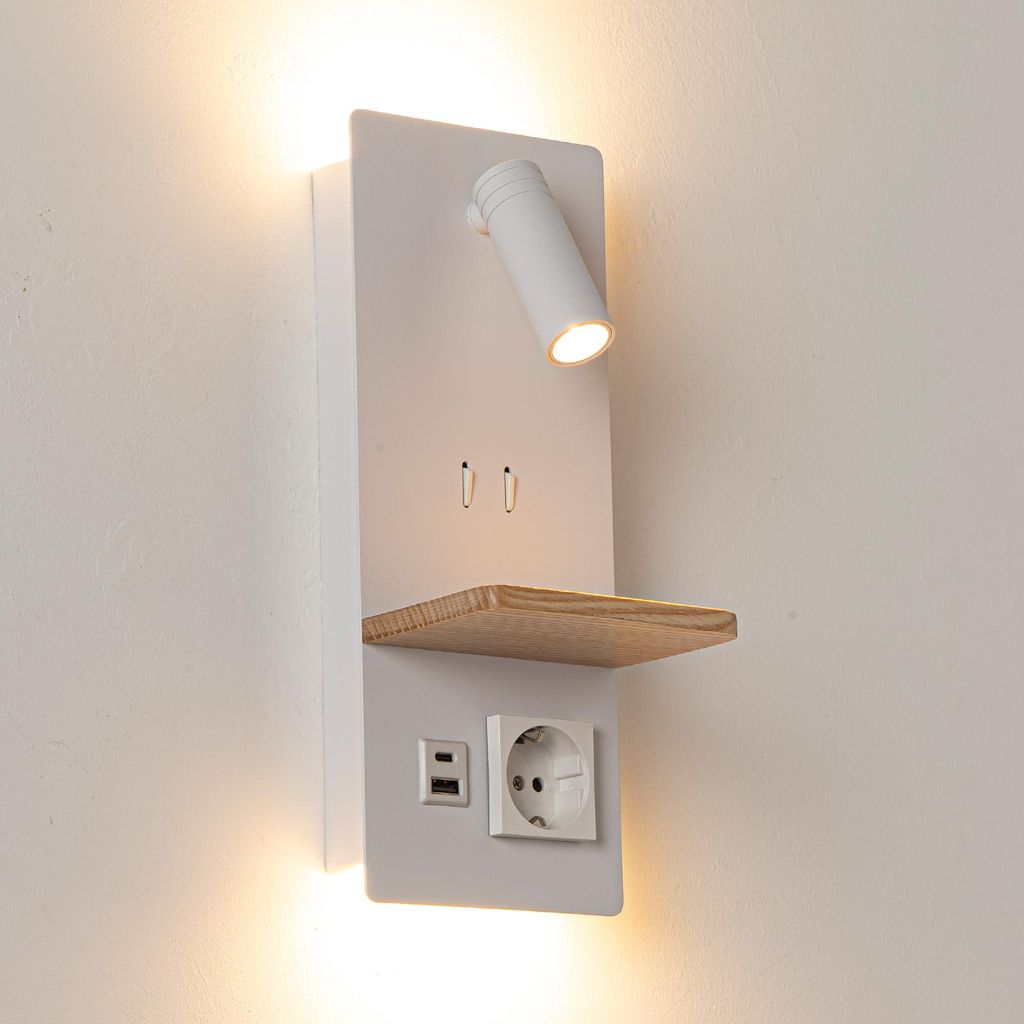 Applique con luce di lettura da 3 W, luce posteriore da 3 W Immagine del prodotto 