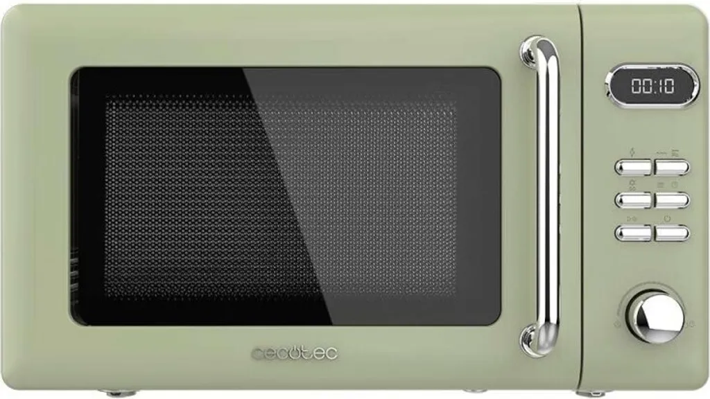Microonde Vintage Cecotec ProClean 5110 Retro Green: Design e Grill 700W