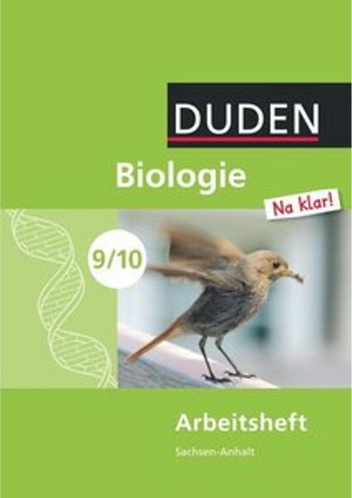 Biologie Na klar! 9./10 Arbeitsheft Sachsen-Anhalt Immagine del prodotto 