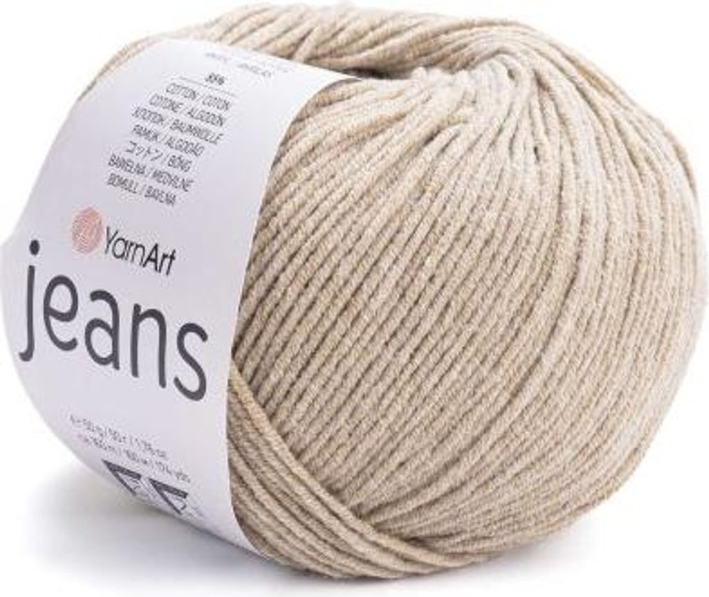 A ball of yarn with a label.