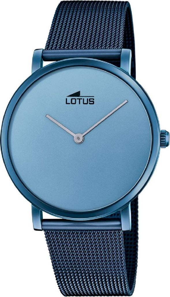 Lotus Armbanduhr 18775/1 Edelstahlband blau