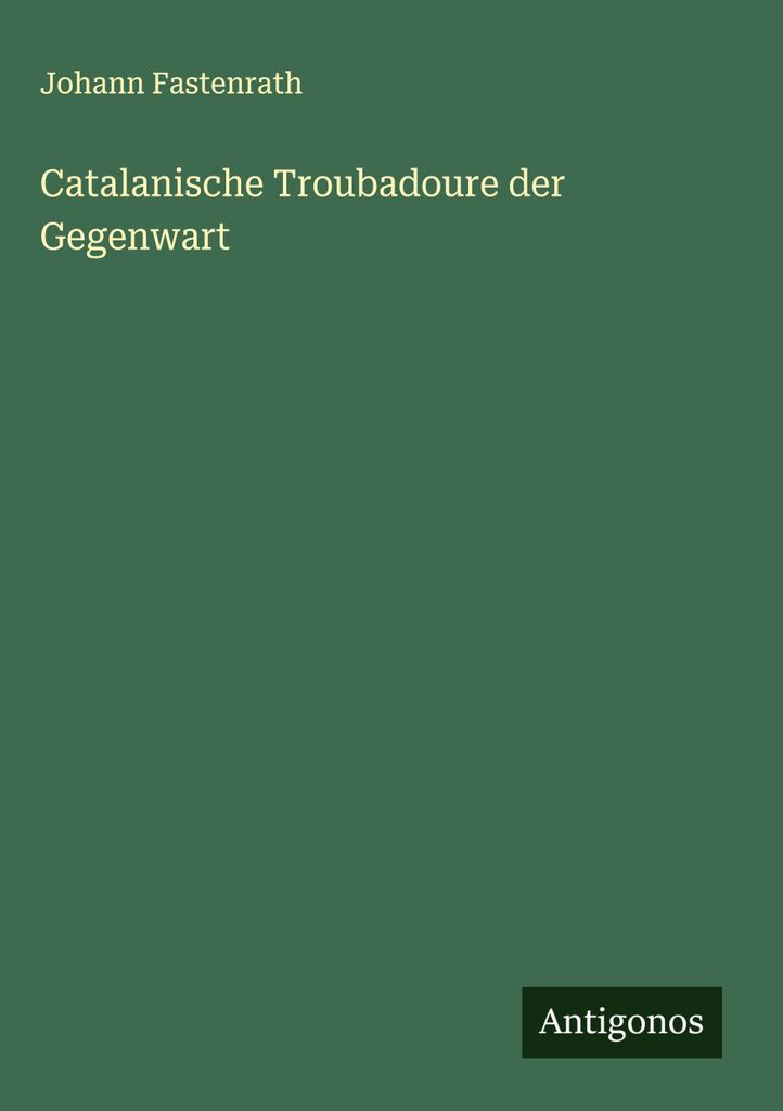 Catalanische Troubadoure der Gegenwart