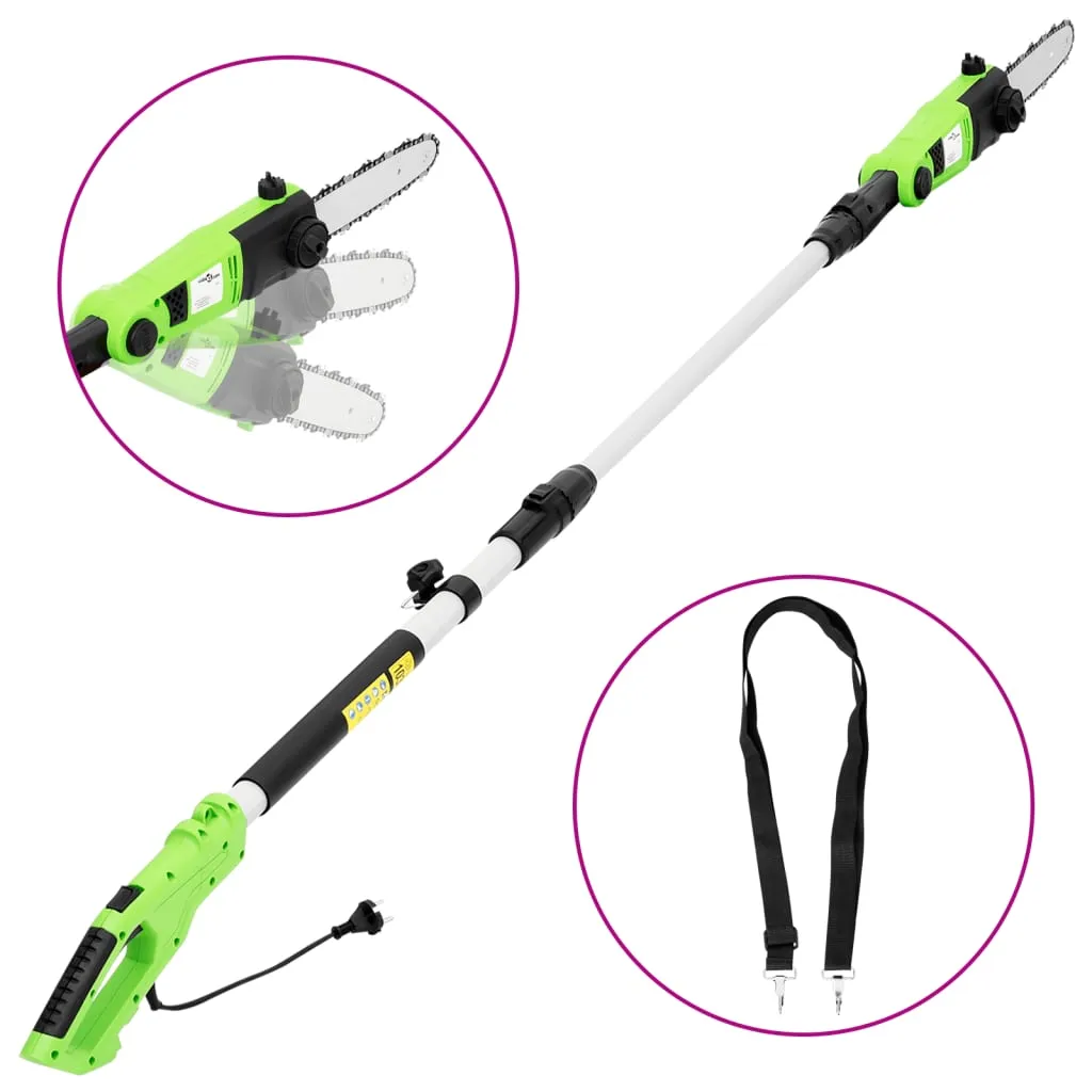Élagueuse sur perche électrique 25 cm 710 W avec manche extensible - 8