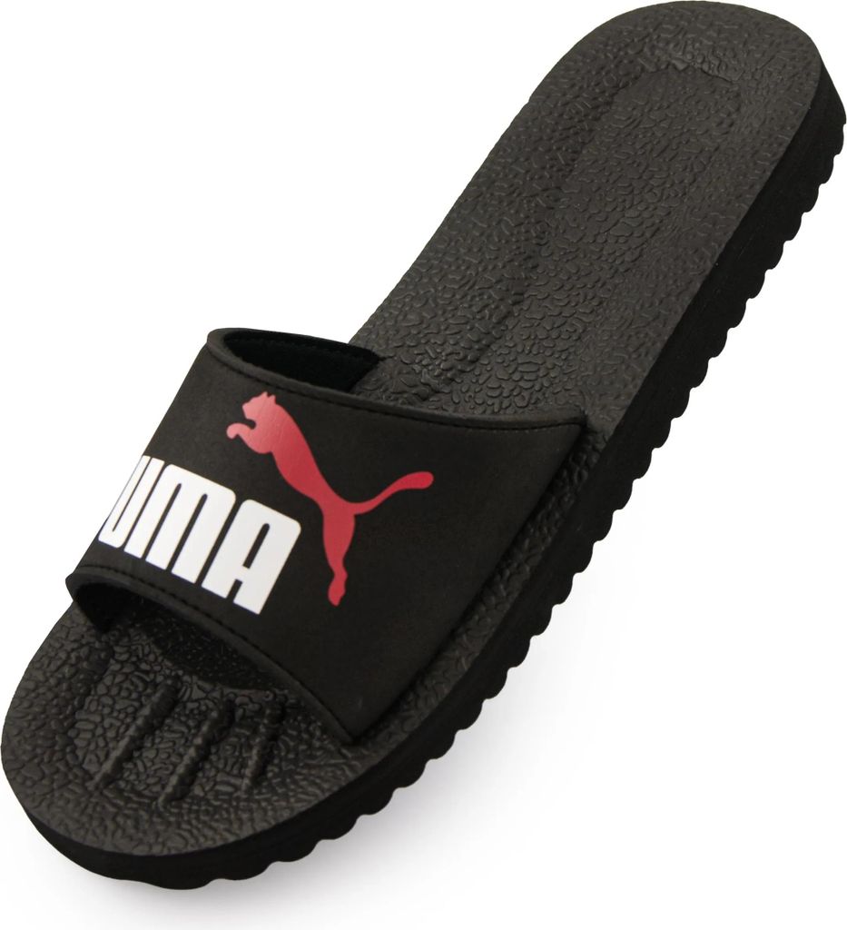 Čierno-biele papuče Puma Purecat Slide - 7 Obrázok produktu 