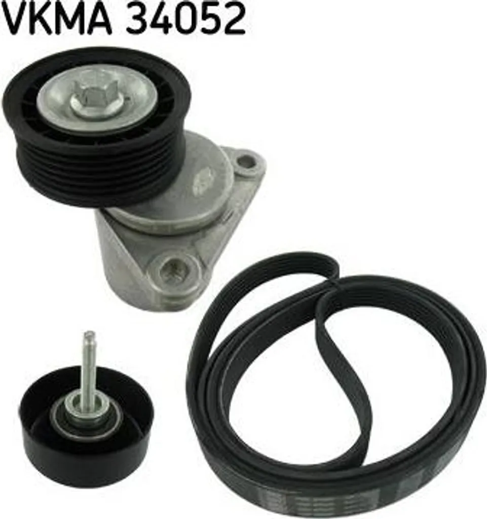Courroies Trapézoïdales SKF VKMA 34052 OE 30731938 Robustesse