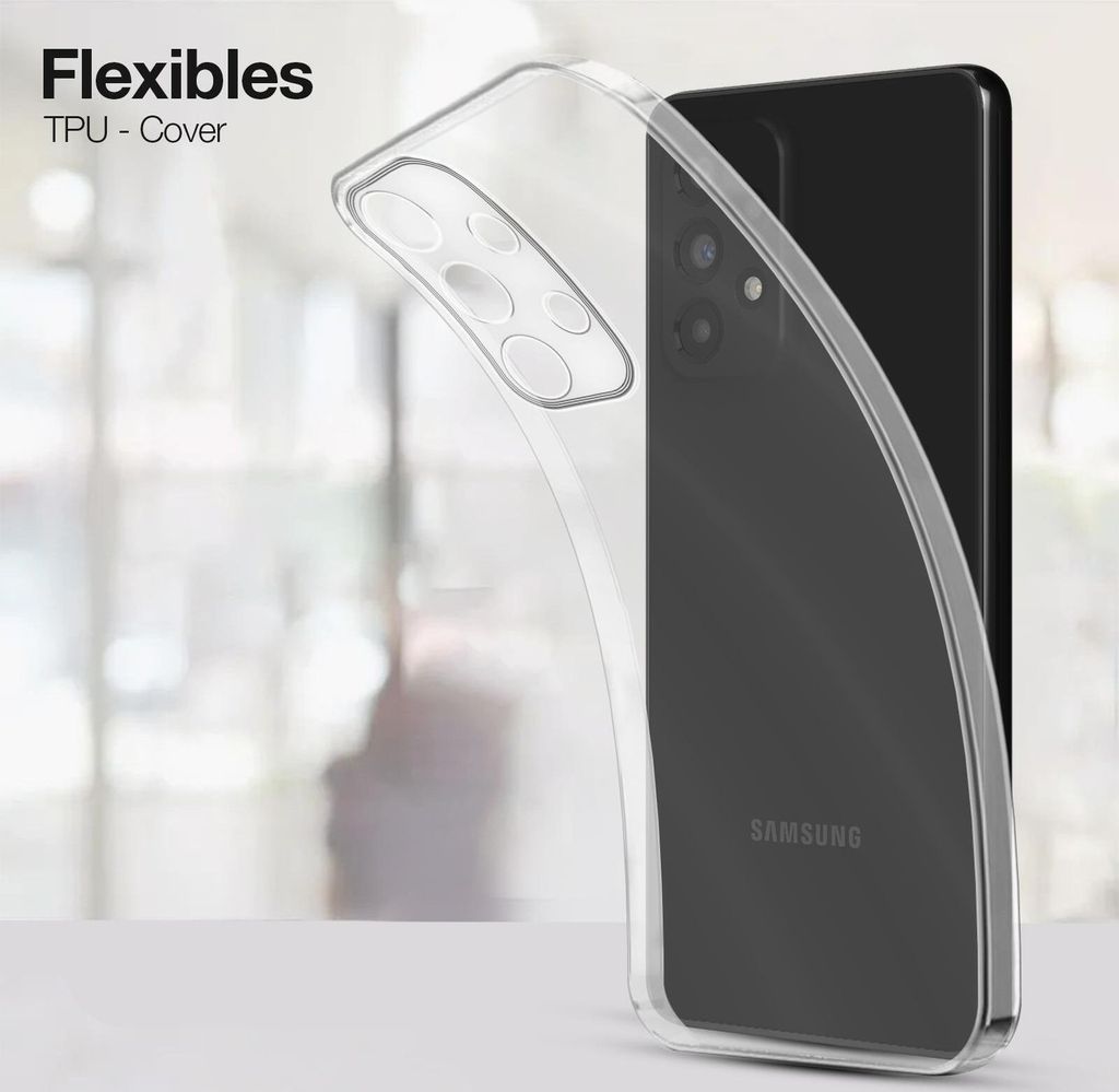 Slim Cover für Samsung Galaxy A53 5G Hülle Transparent Produktbild 