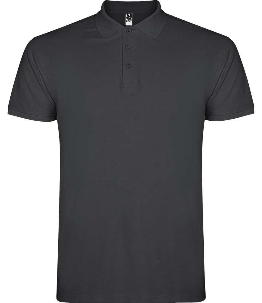 Roly - "Star" Poloshirt für Herren LT5493 (3XL) (Dunkelgrau)