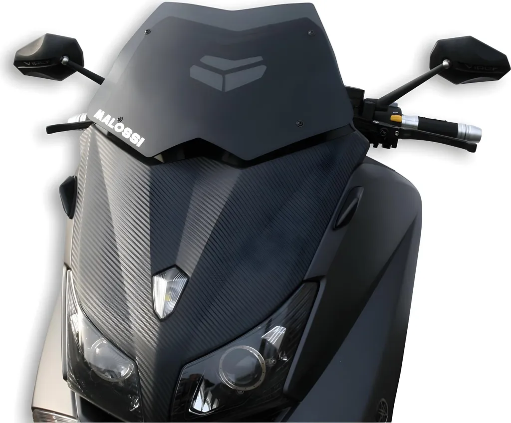 Réduisez les turbulences avec le pare-brise Malossi MHR pour T-Max 530i