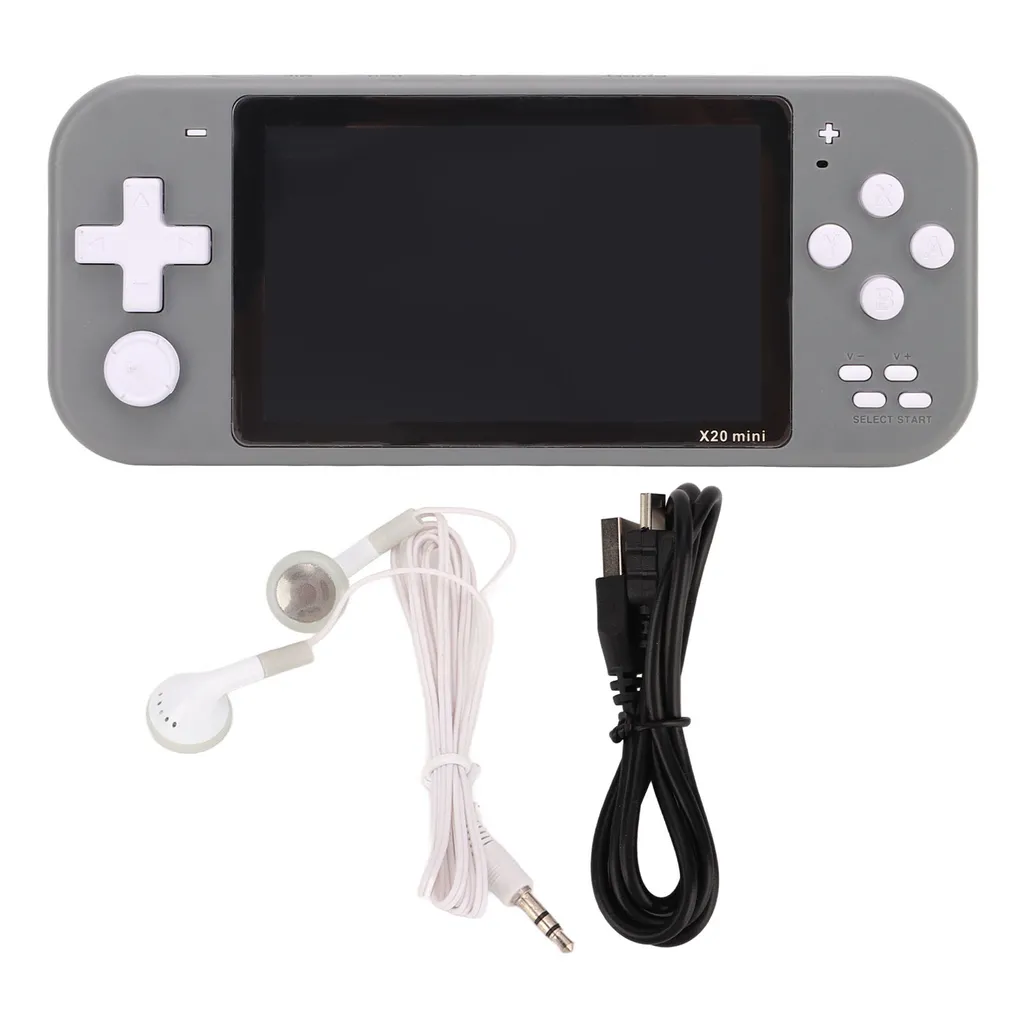 Lecteur de Jeux Vidéo Portable Enfant et Adulte, Écran Couleur 4.3" HD