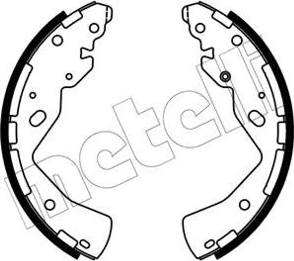 Mâchoires de frein METELLI 53-0668 Performance OE D40604KH3A Fiables