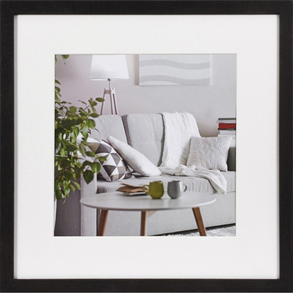 Henzo Modern Bilderrahmen 40x40 cm Dunkelbraun Produktbild 