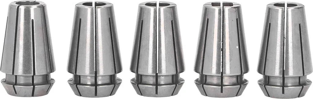 Mandrin ERG16 robuste en acier ressort, haute précision, lot de 5