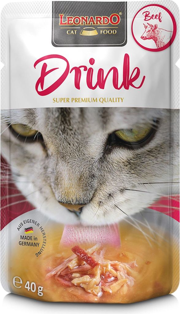 Leonardo Drink Beef [20x40g Multipack Sorte Rind] Produktbild 4