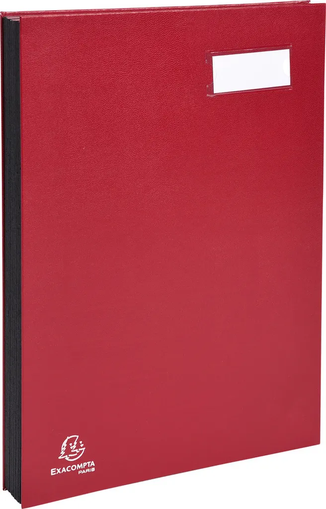 Organiseur de documents A4 rouge 20 compartiments pour tri - Lot 8 - 3