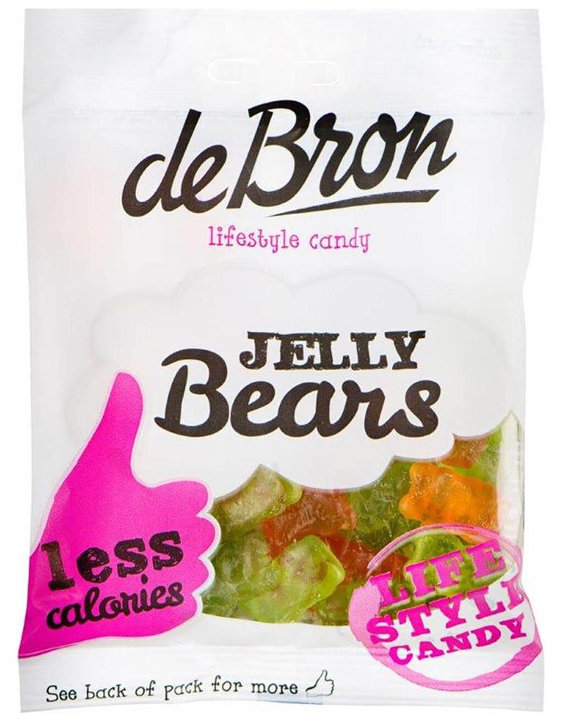 De bron Suikervrije Jelly Bears 90 gr Productafbeelding 