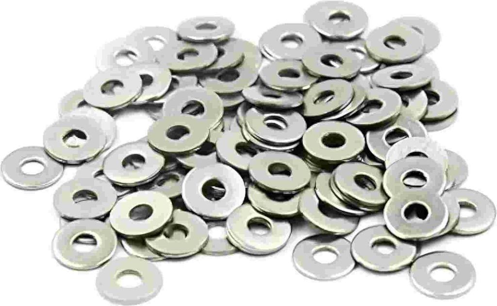 30 Stück Unterlegscheiben M6 aus Edelstahl 304, 18mm x 1.5mm, Hochwertige Beilagscheiben, Unterlegscheiben, Perfekt für Schrauben, Flügelmutter ...