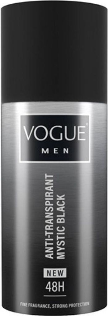 Vogue Men - Mystic Black - Deodorant Spray - Antitranspirant - 150 ml - 1 Stück