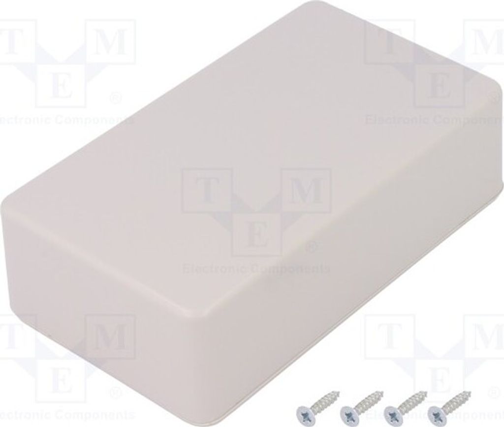 1x Gehäuse: universell X: 71mm Y: 124mm Z: 38mm grau Z77J Universal-Gehäuse