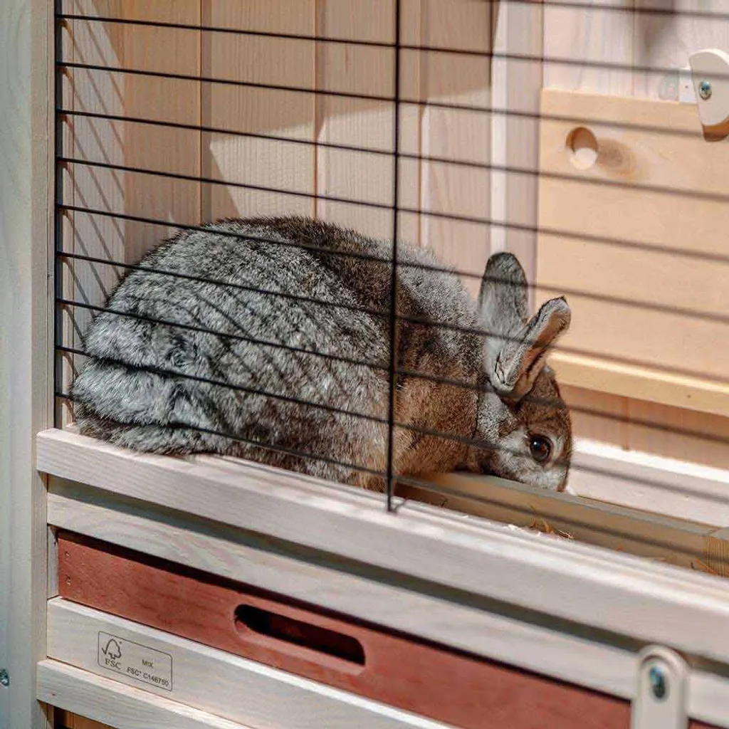 Ferplast Ranch 100 Basic cage lapin blanc 92cm 57090000 - 10