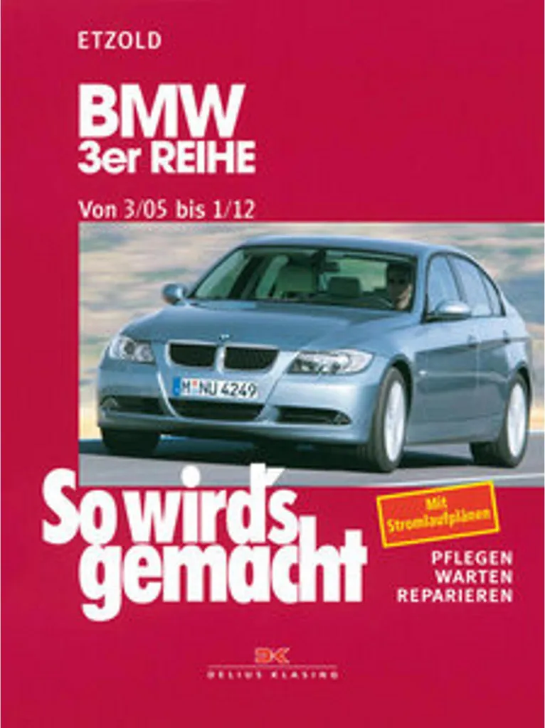 Livre technique BMW Série 3 E90 schémas électriques et mécaniques
