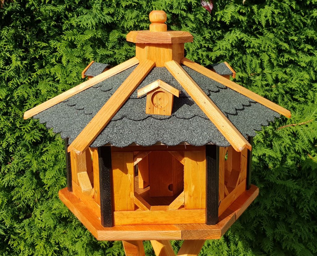 XL Vogelhaus grün Typ 11 aus Holz 57x38 cm NEU