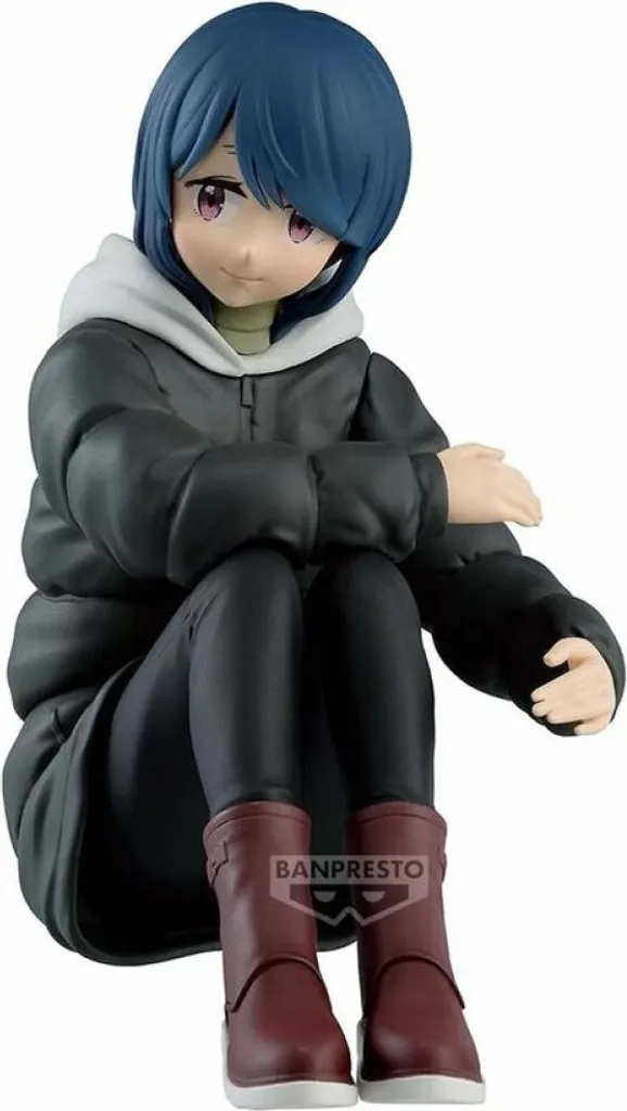 Statue Rin Shima 10cm Laid-Back Camp S3 Banpresto détails haute fidélité PVC
