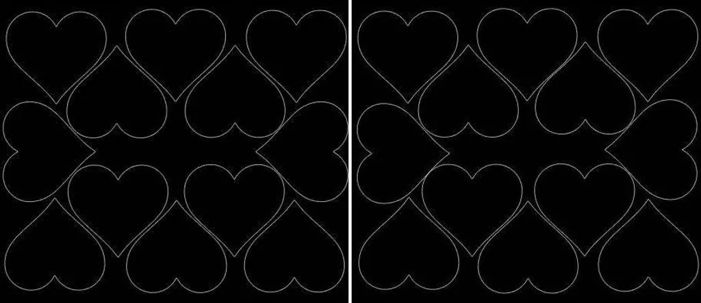 24 Adesivi Cuore Nero Opaco 7cm | Decorazioni San Valentino Professionali