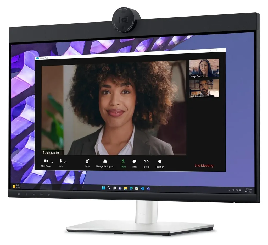Moniteur de Conférence Dell P2724DEB 27 Pouces IPS USB-C et Webcam - 15