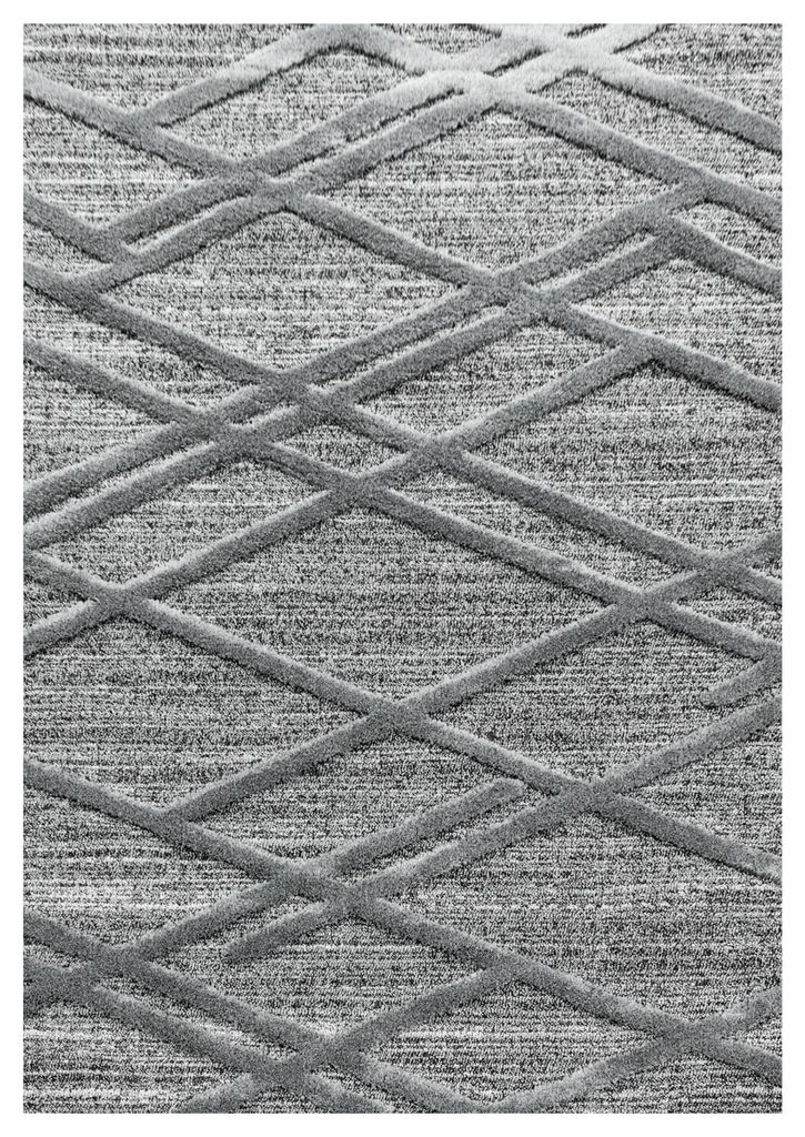 Carpetsale24 Teppich Wohnzimmer Hoch-Tief Effekt 3D Optik Produktbild 