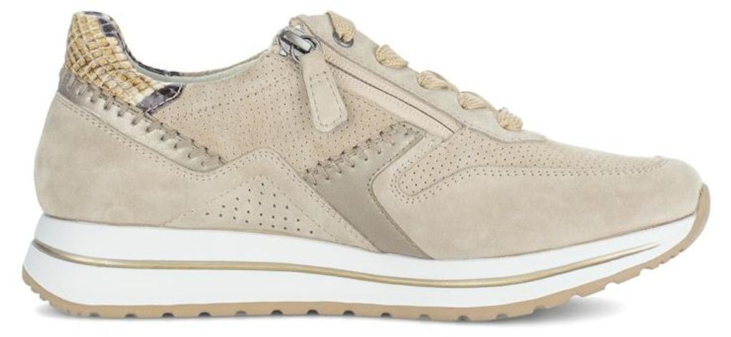 Gabor Comfort sportlicher Schnürer Beige