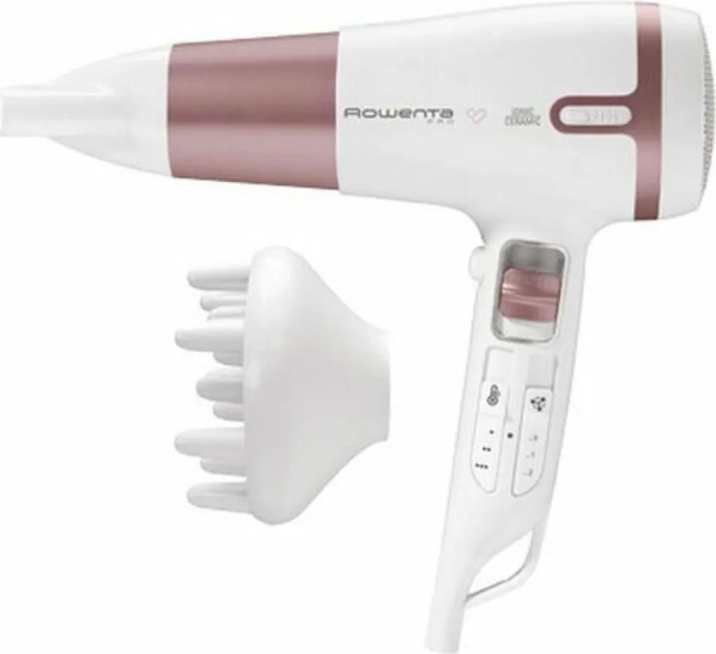 Sèche-cheveux ionique Rowenta CV7460 Respectissim pour cheveux brillants