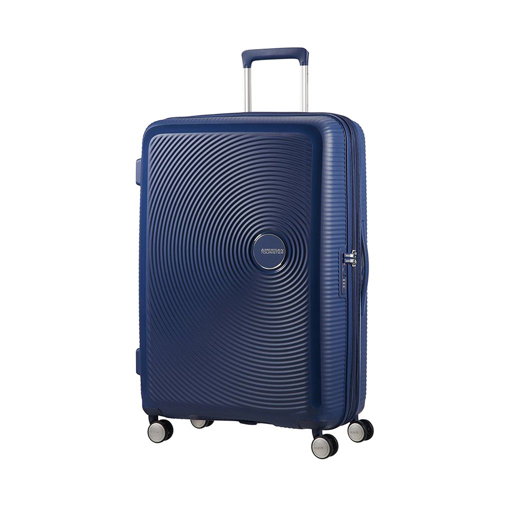 American Tourister SOUNDBOX SPINNER 77/28 TSA EXP MIDNIGHT NAVY
