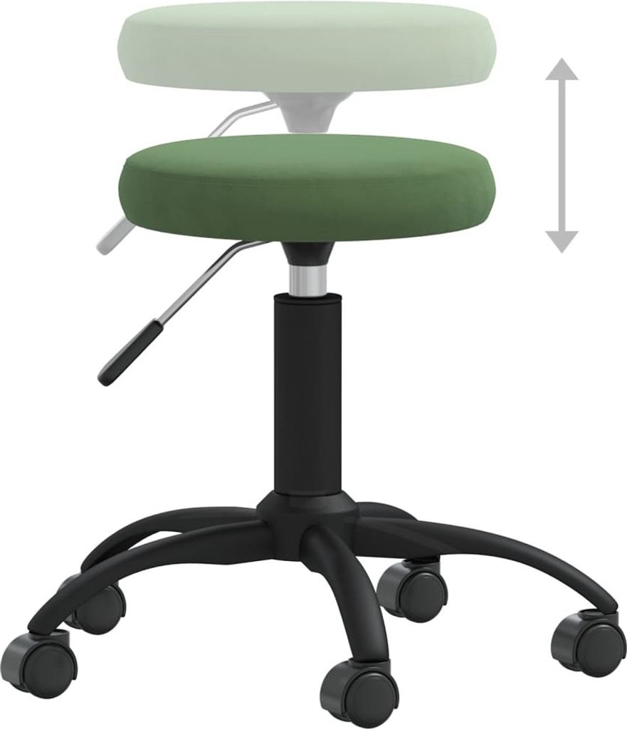 Esszimmerstuhl Dunkelgrün Samt