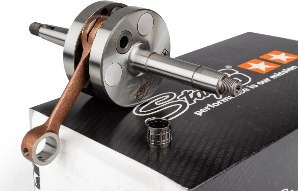 Vilebrequin Stage6 MBK 51 pour restauration moteur de mobylette