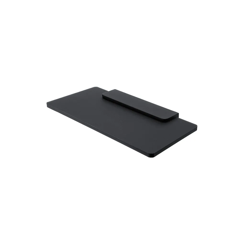 Étagère murale de salle de bain Nimco Maya noire pour ranger vos soins
