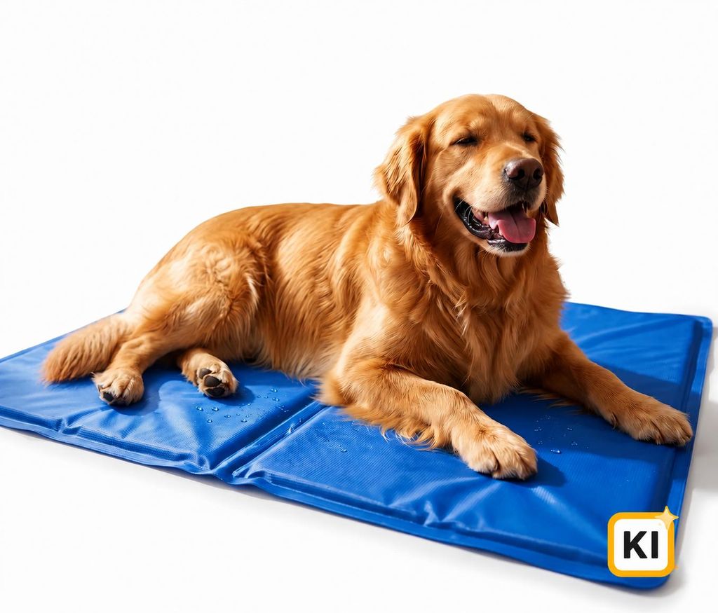 KANDONEX Kühlmatte Hund & Katze – Selbstkühlende Produktbild  KI-generiertes Bild