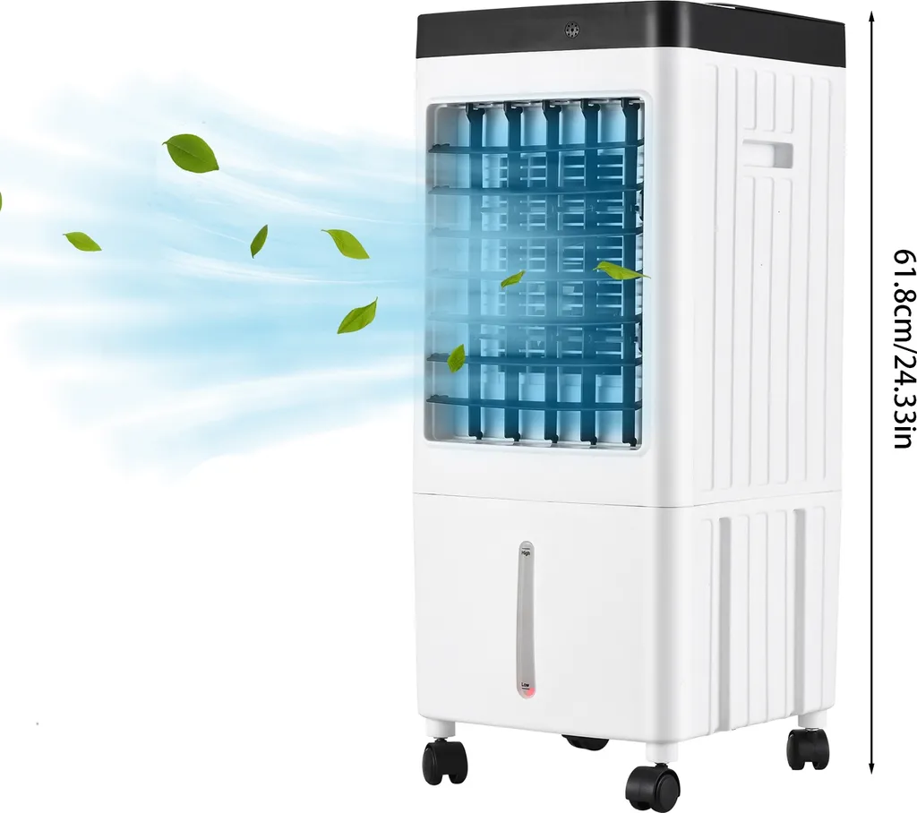 Ventilateur climatiseur programmable 7,5H avec télécommande longue portée