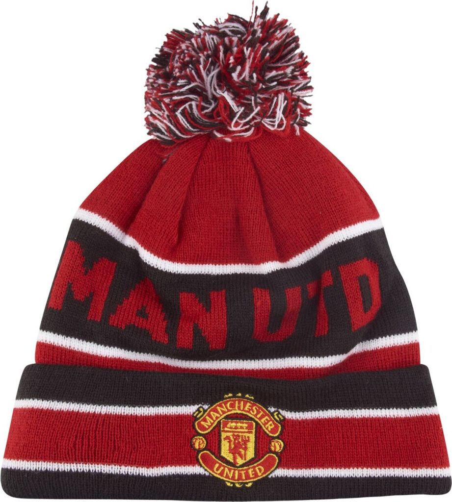 Pánská zimní čepice NEW ERA Manchester United Stripe Red Obrázek produktu 