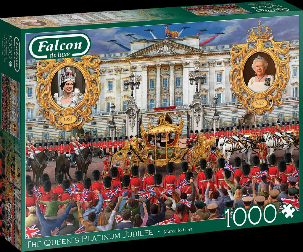 Puzzle 1000 pièces Falcon contre l'ennui avec des pièces solides