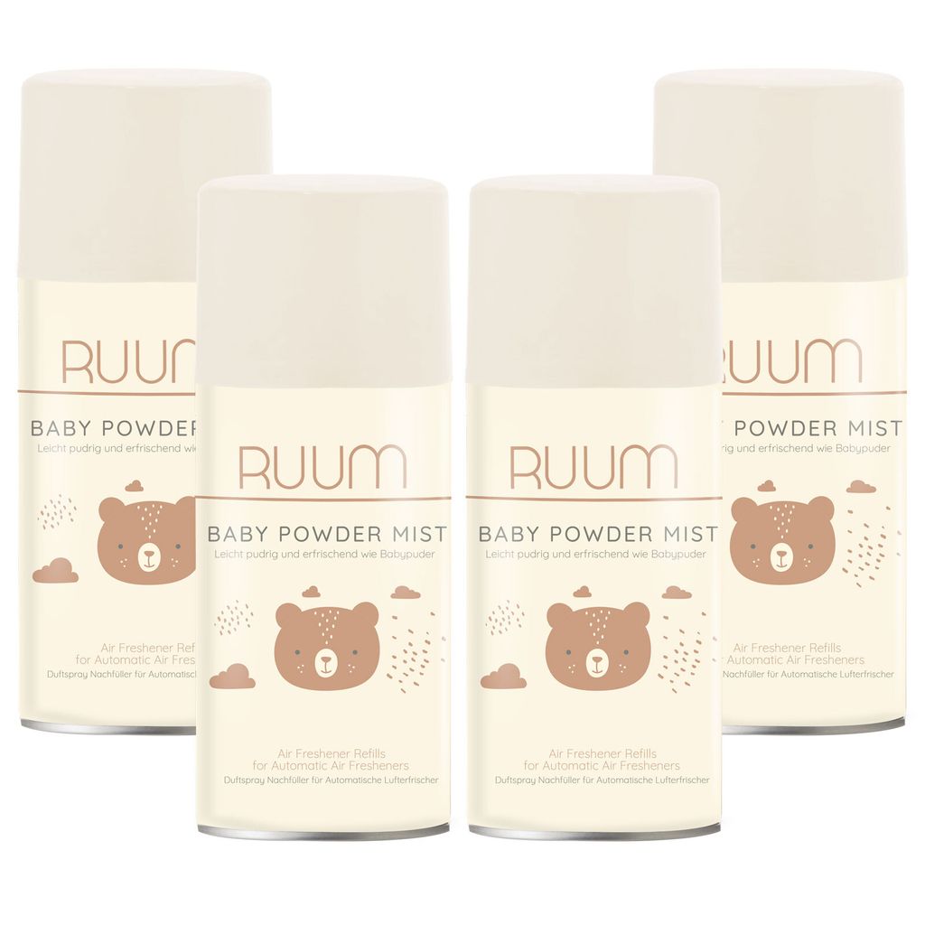 Ruum Lufterfrischer Duftspray Nachfüller Baby Powder Mist Produktbild 
