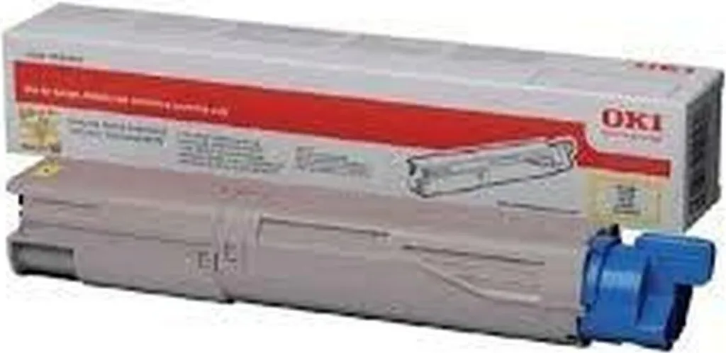 Toner OKI 45862814 Jaune Idéal pour Impressions Bureau et Documents Pro