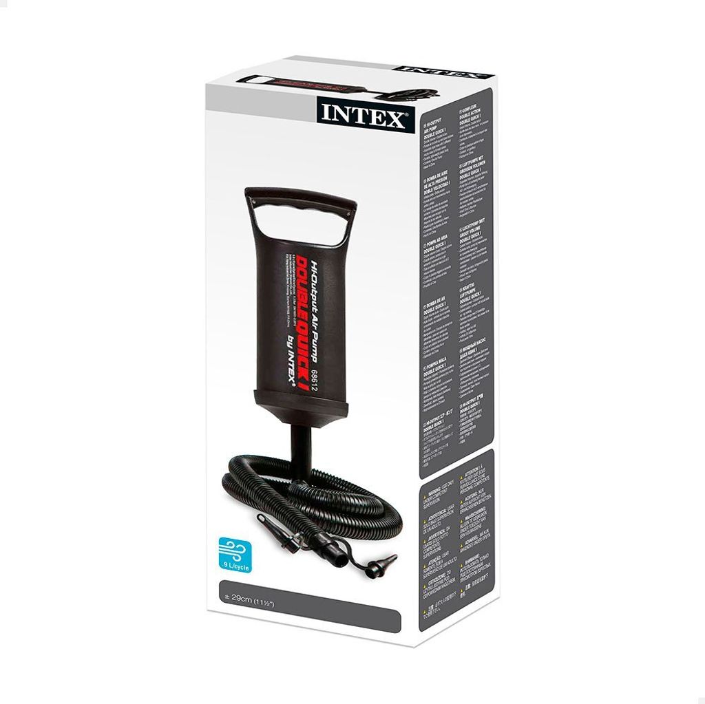 INTEX 68612 - Handluftpumpe - Double Quick (29cm) Luftpumpe Produktbild 9