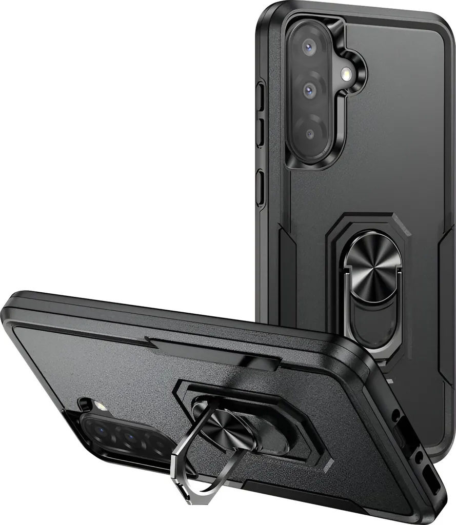 Custodia Galaxy A36 Avizar Magnetica Nera - Protezione Antiurto 360°