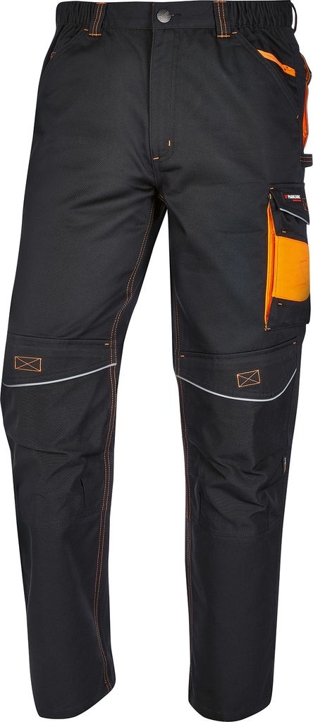 PARKSIDE PERFORMANCE® Herren Arbeitsbundhose (58, schwarz) Produktbild 