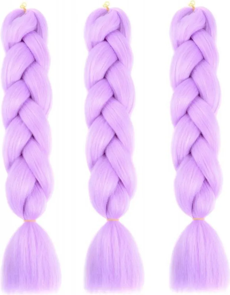 Capelli Lavanda 120cm Flamenco Mystique - Extension Economiche e Belle