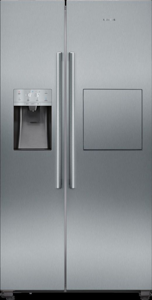 Siemens iQ500, Amerikanischer Side by Side, 178.7 x 90.8 cm, Edelstahl antiFingerprint, KA93GAIEP