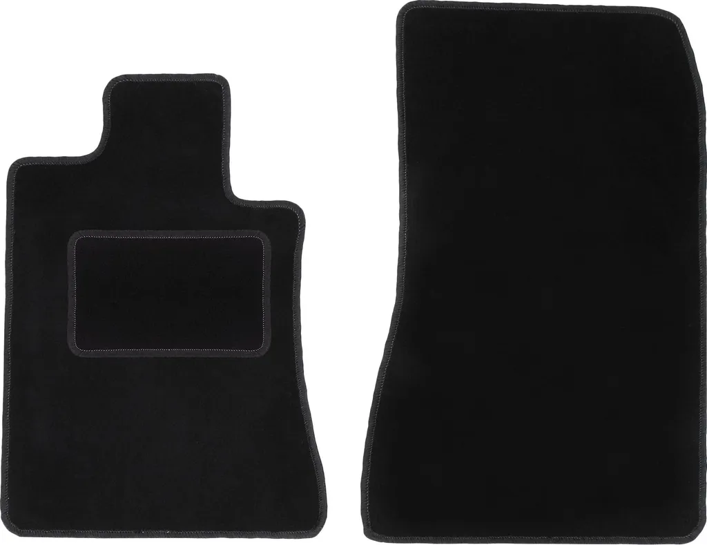 Tappetini Custom per BMW E30 (1982-1994) | Velluto Nero Set 2pz