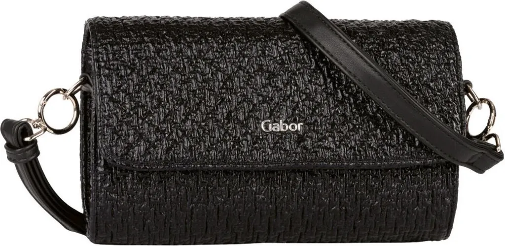 Finis les Sacs Encombrants : Pochette Abeline Gabor Noire Chic et Légère