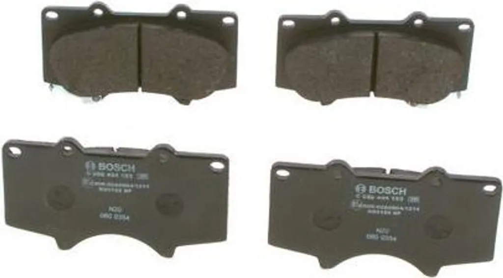 Stop bruits et vibrations : Plaquettes Bosch pour Toyota Hilux 04465